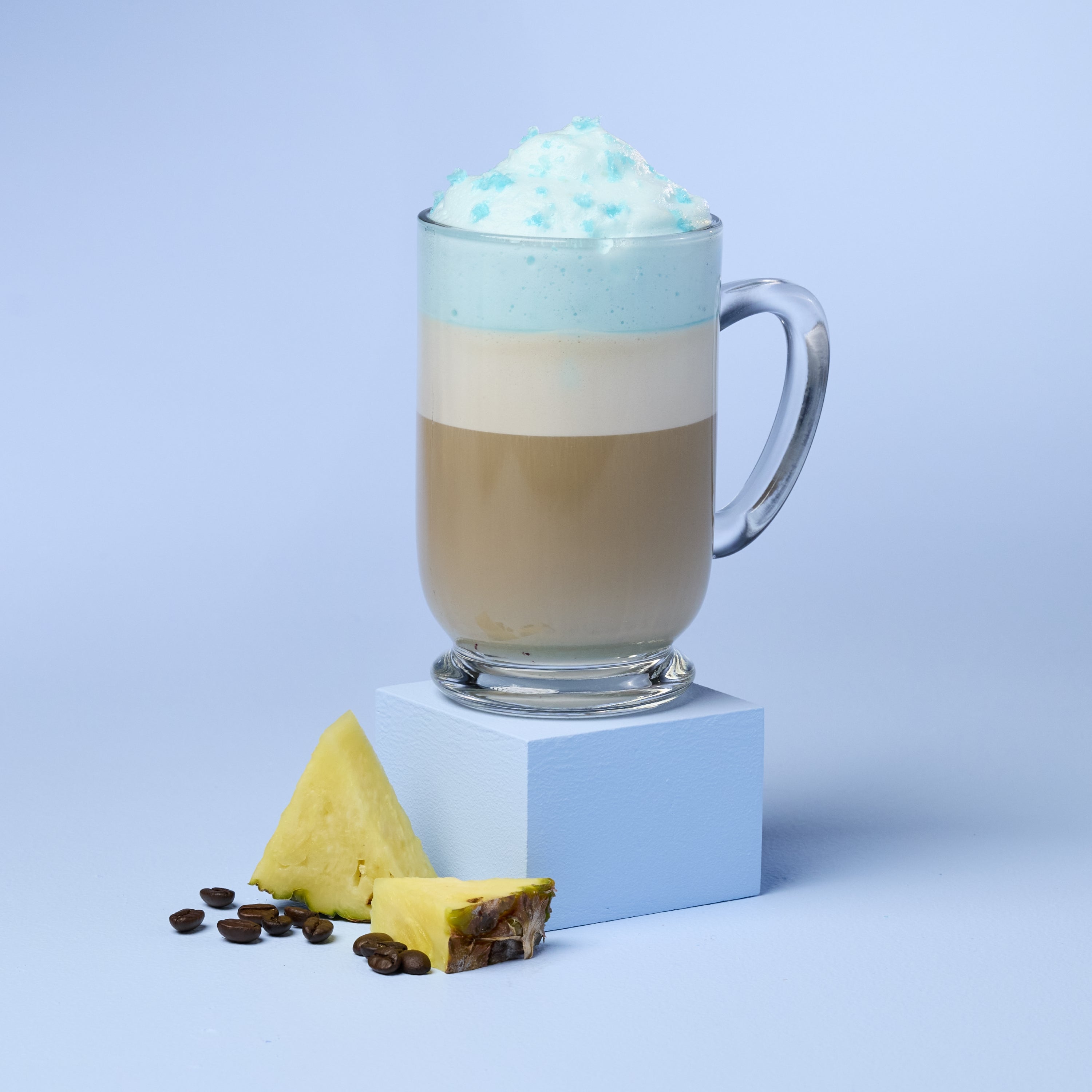 The Blue Hawaiian Cappuccino – DaVinci Gourmet