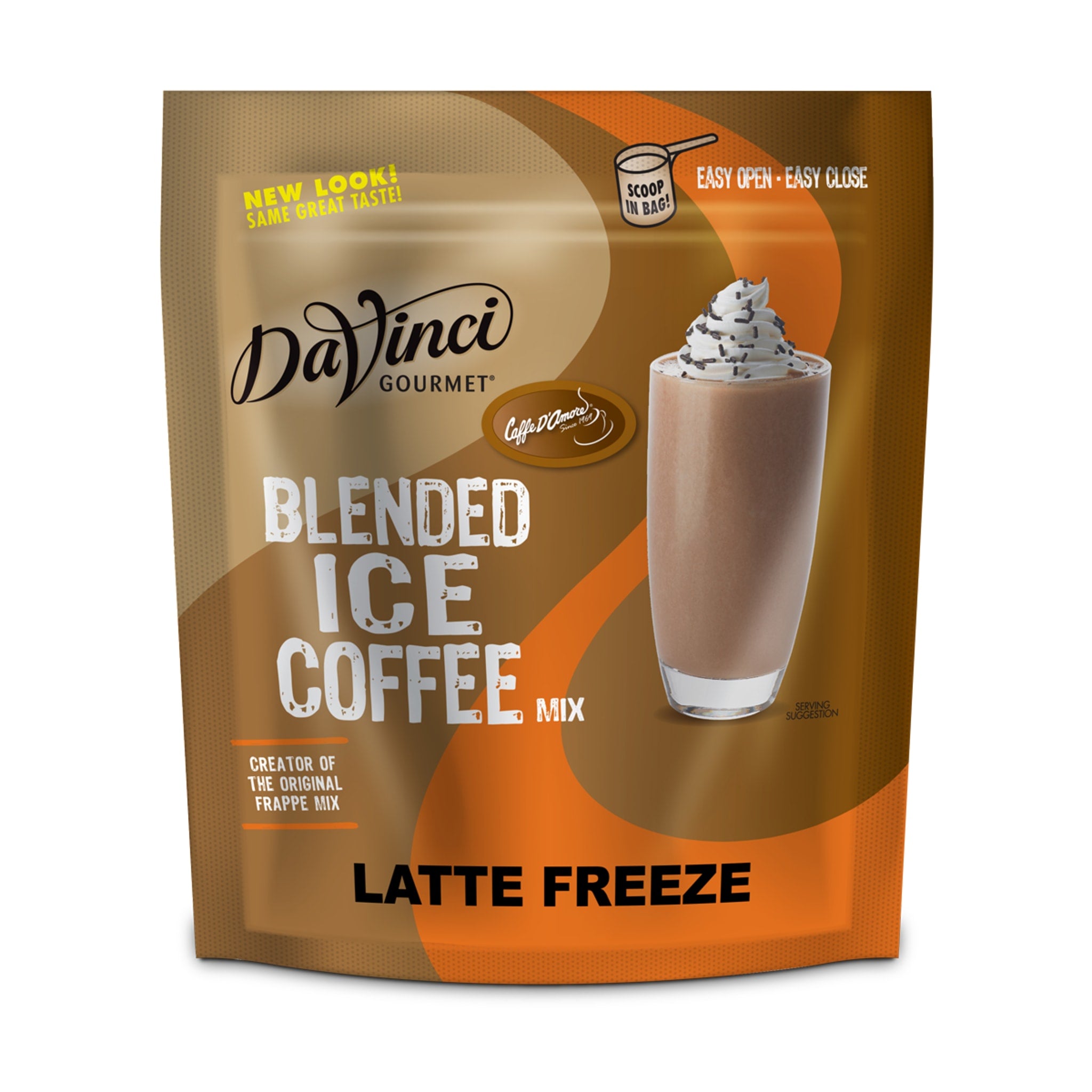 DaVinci Gourmet Latte Freeze Blended Iced Coffee Mix