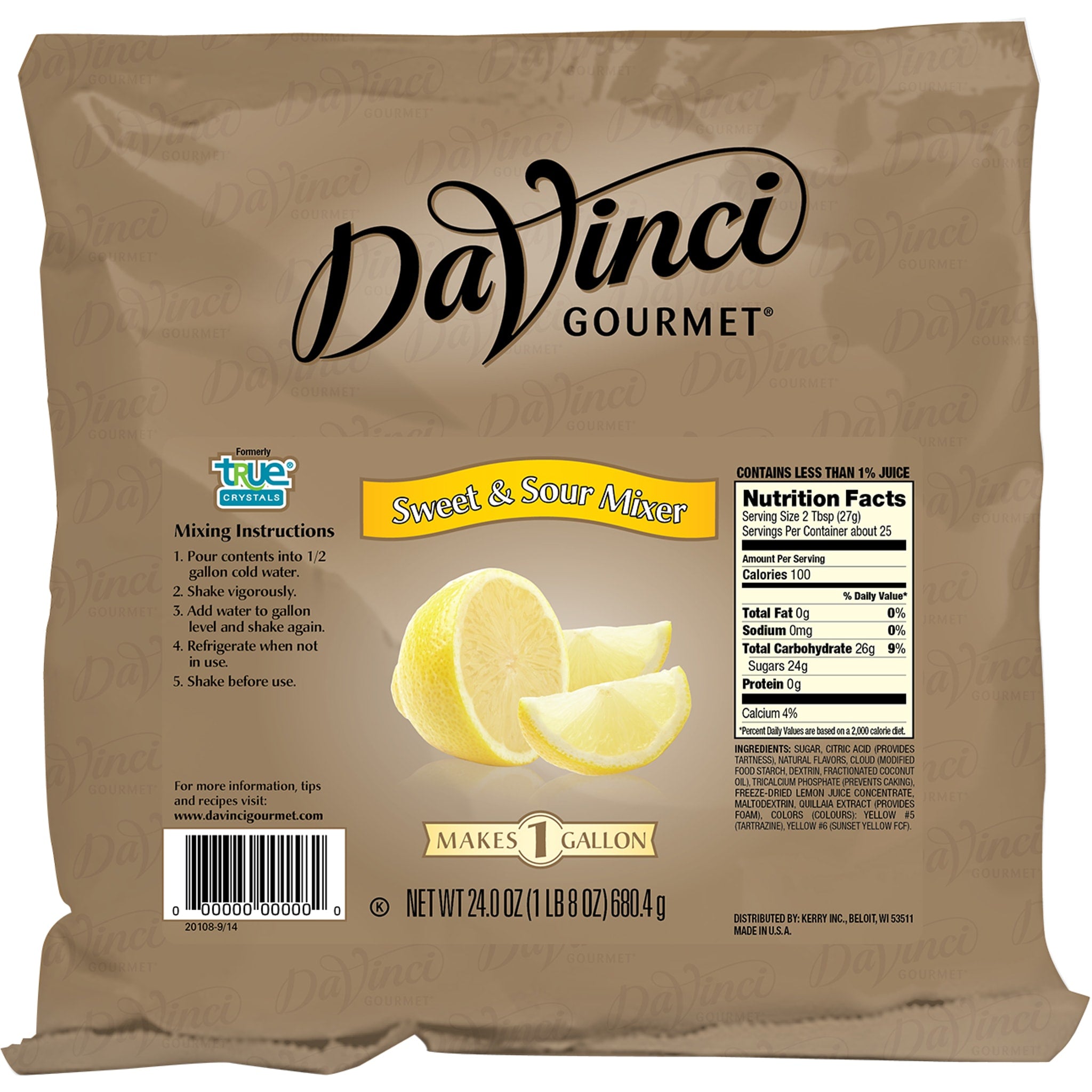 DaVinci Gourmet Sweet and Sour Cocktail Mixer
