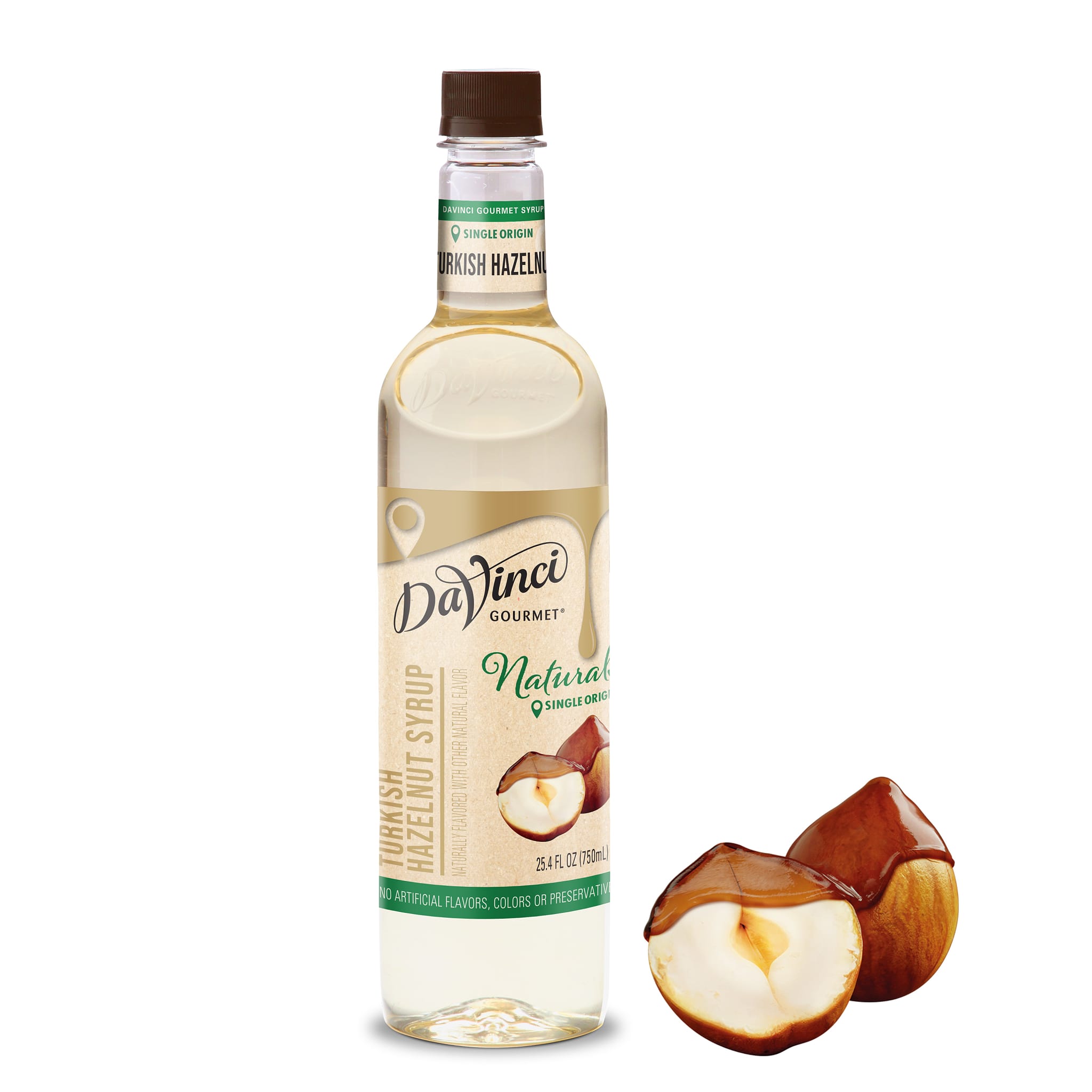DaVinci Gourmet Naturals Turkish Hazelnut Syrup