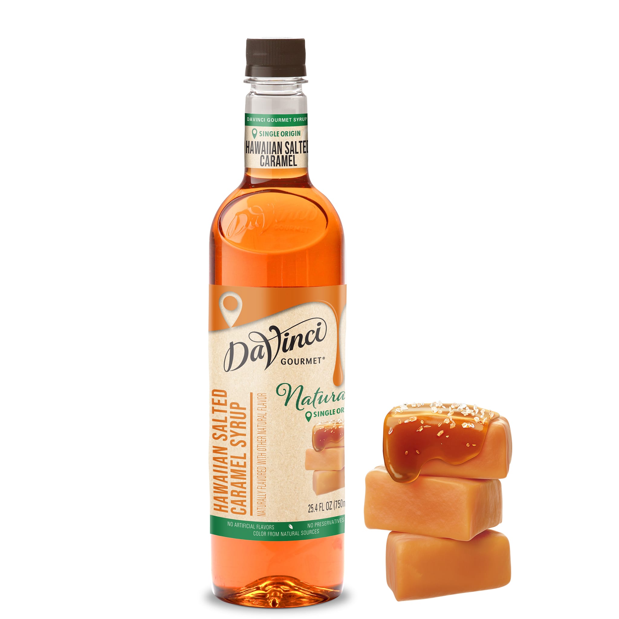 DaVinci Gourmet Naturals Hawaiian Salted Caramel Syrup