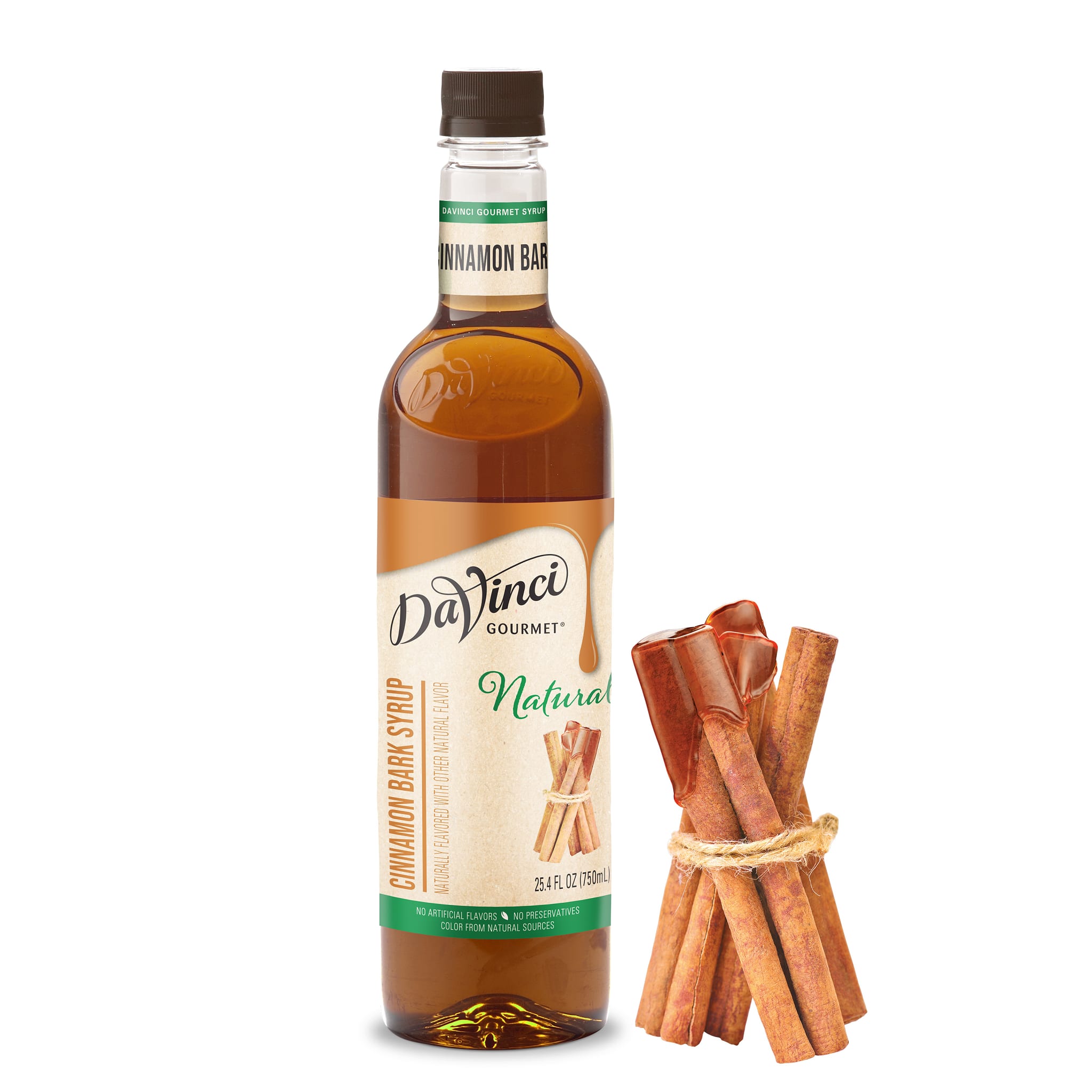 DaVinci Gourmet Naturals Cinnamon Bark Syrup DaVinci Gourmet Naturals Cinnamon Bark Syrup