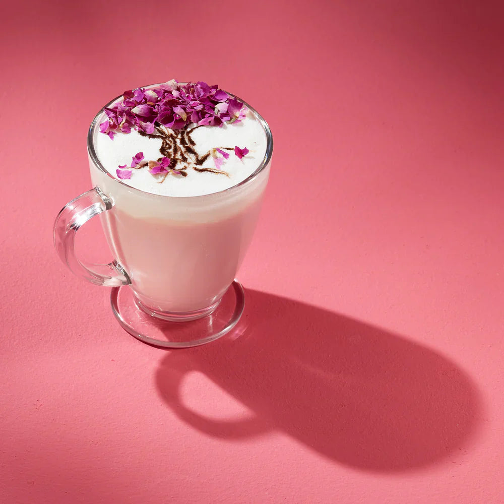 Cherry Blossom Rose Latte