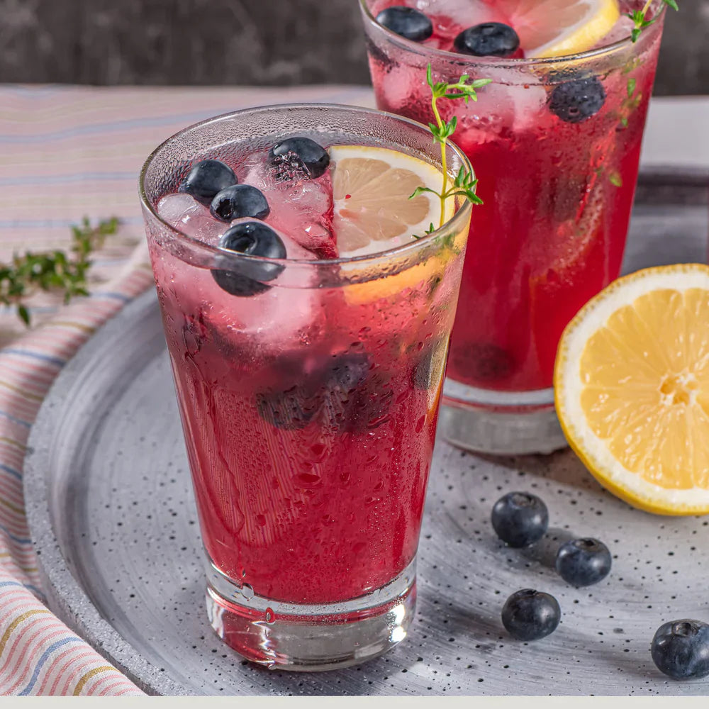 Blueberry Whiskey Sour