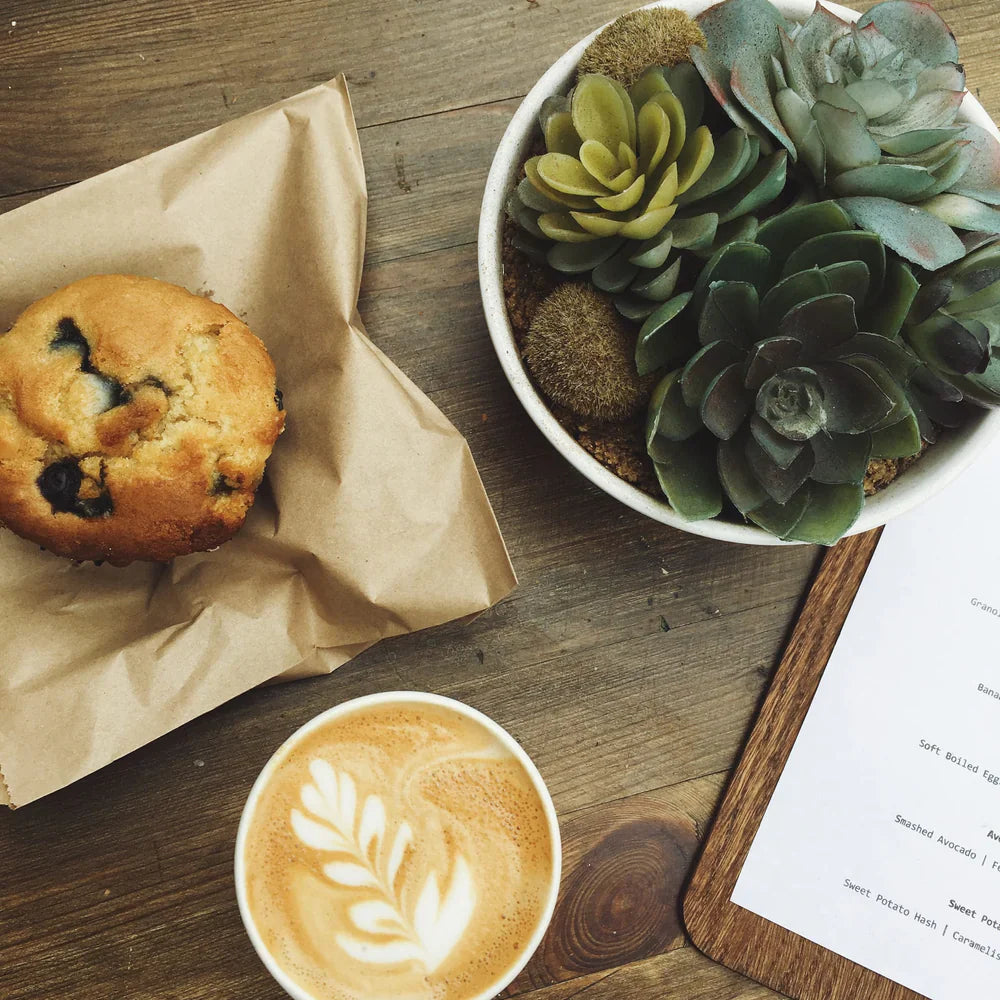 Mixed Berry Muffin Latte