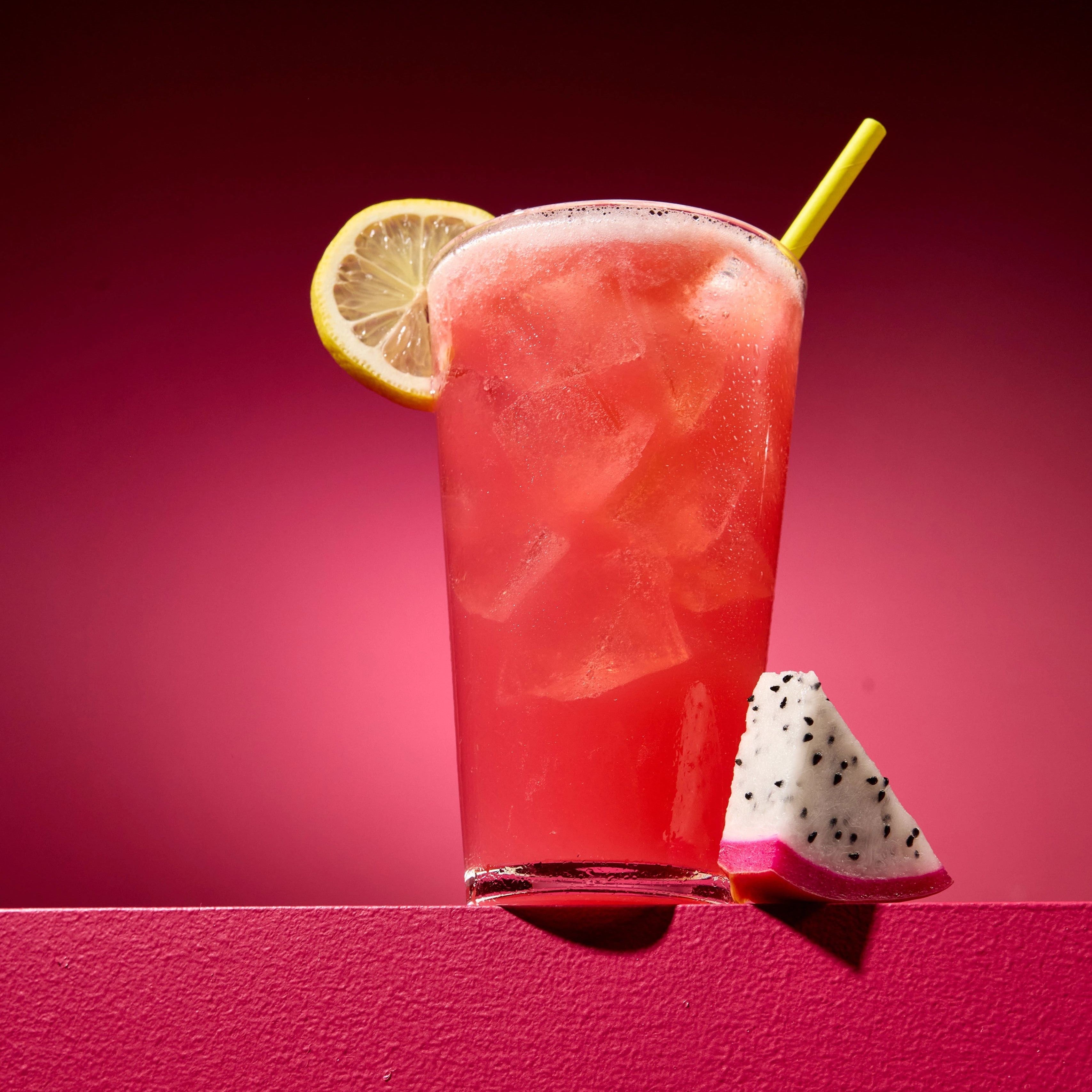 Dragon Fruit Watermelon Lemonade