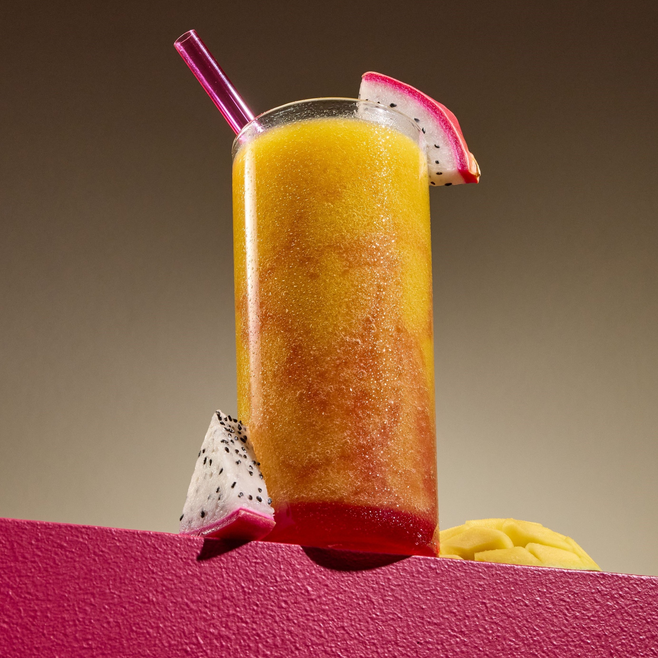 Dragon fruit Mango Sunrise Smoothie