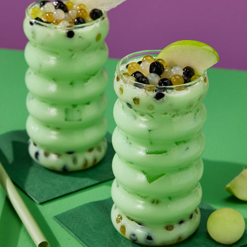 Apple Honeydew Boba