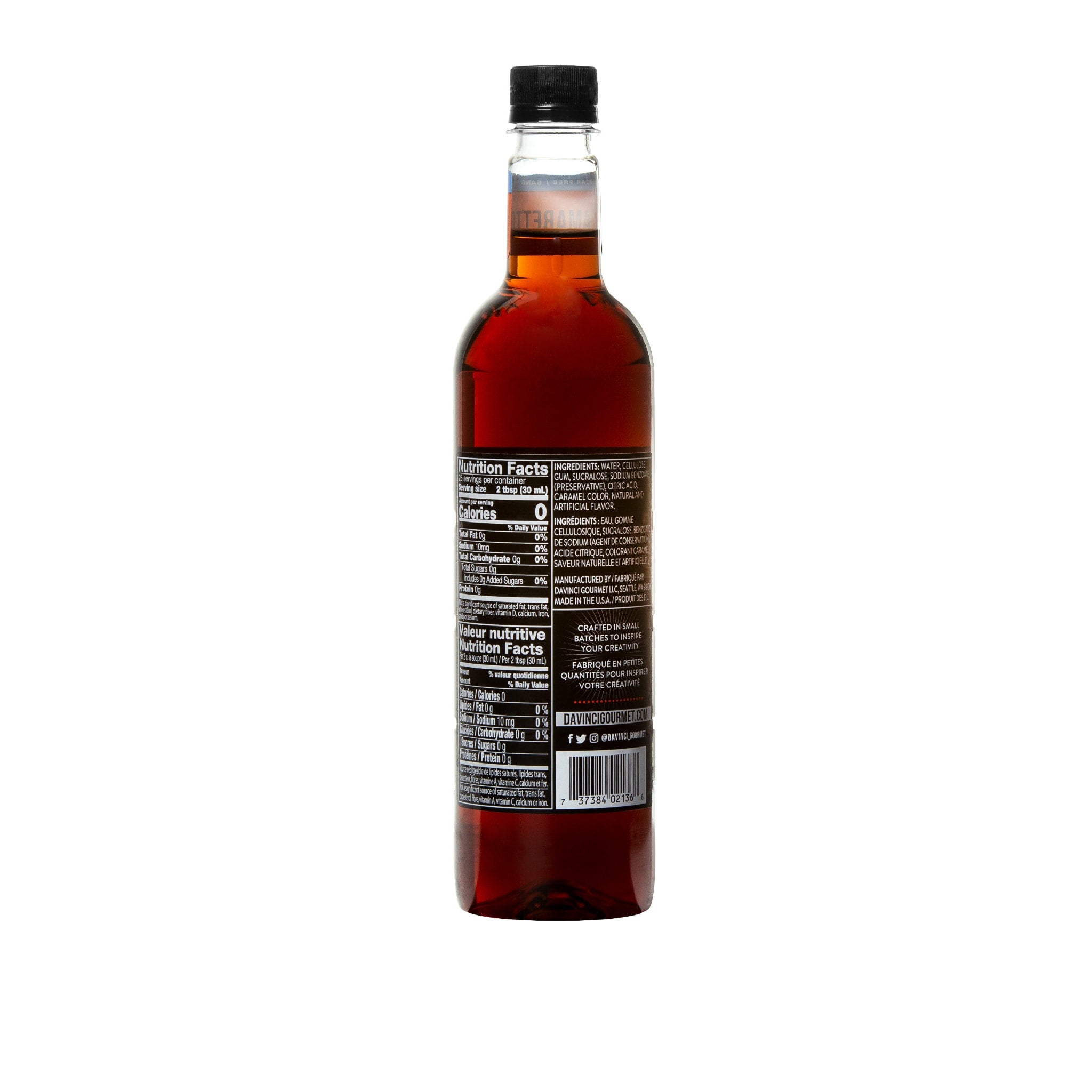 DaVinci Gourmet Sugar-Free Amaretto Syrup
