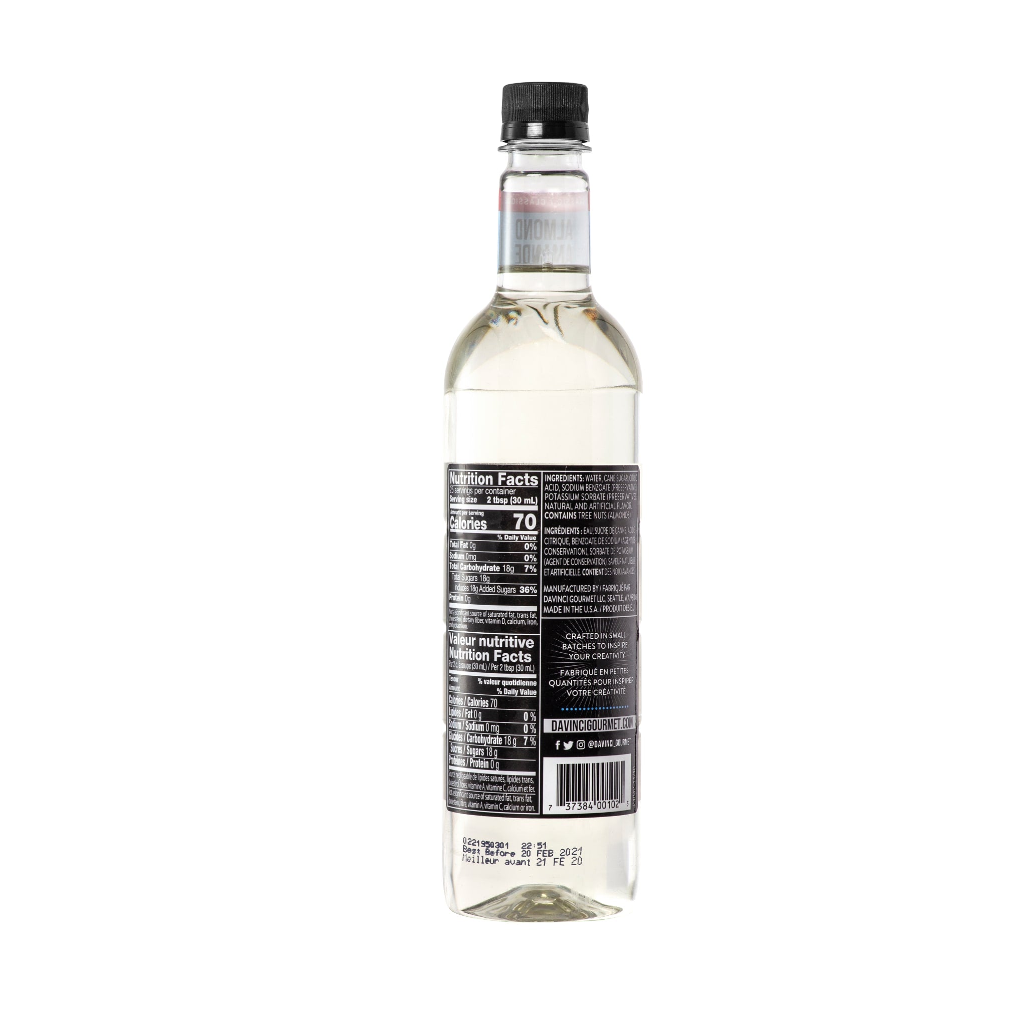 DaVinci Gourmet Classic Almond Syrup