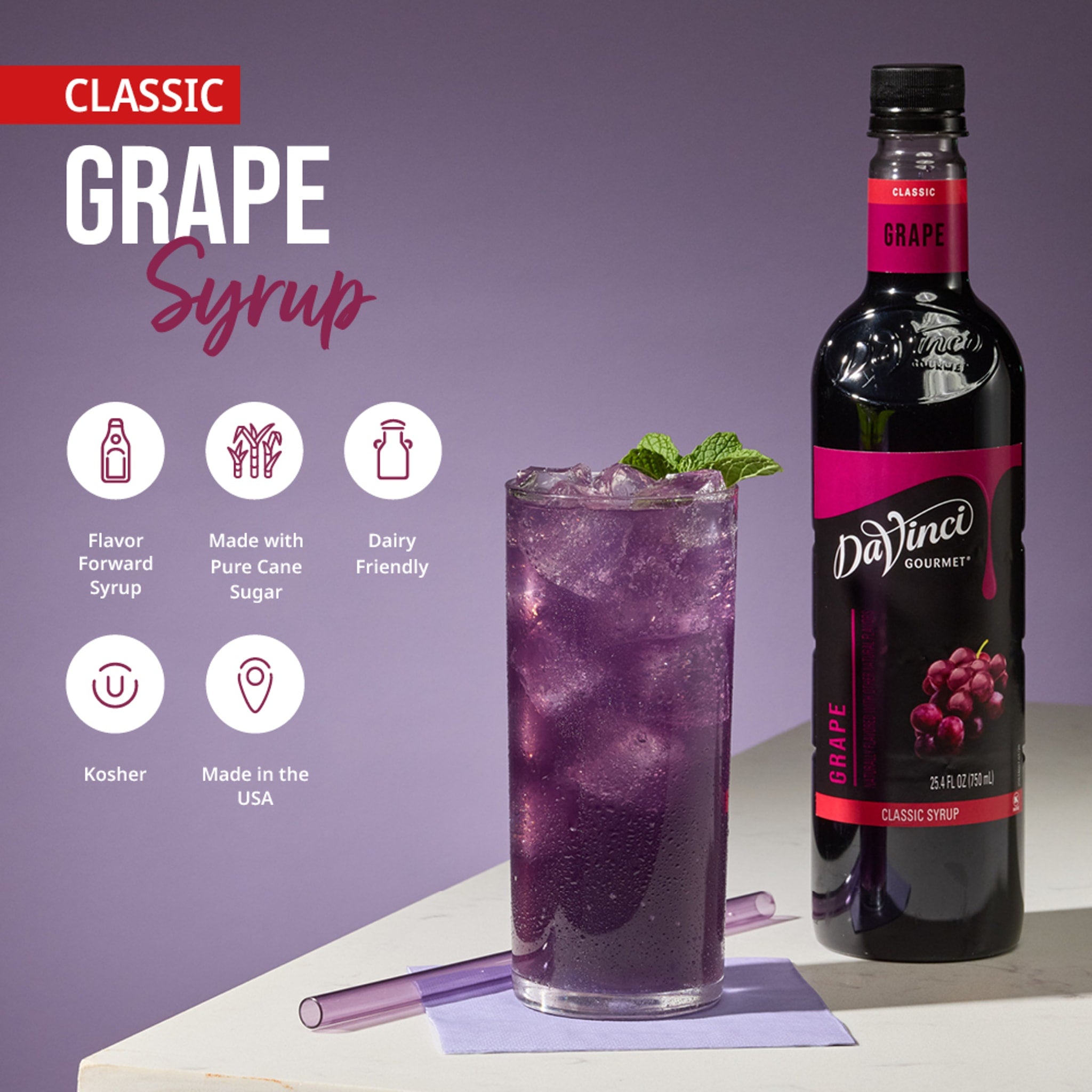 DaVinci Gourmet Grape Syrup