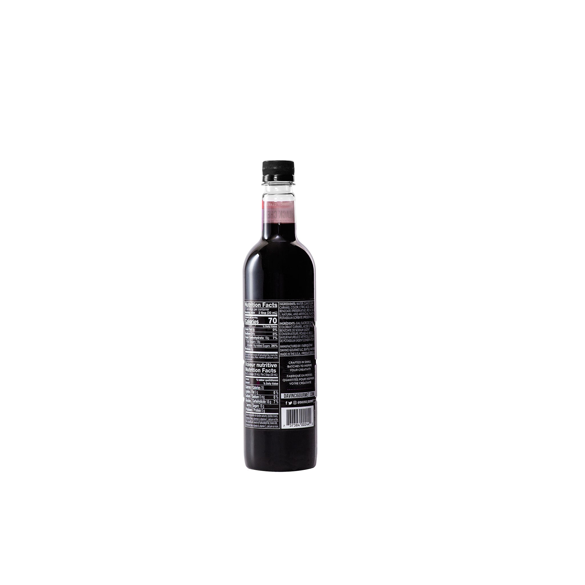 DaVinci Gourmet Classic Black Cherry Syrup