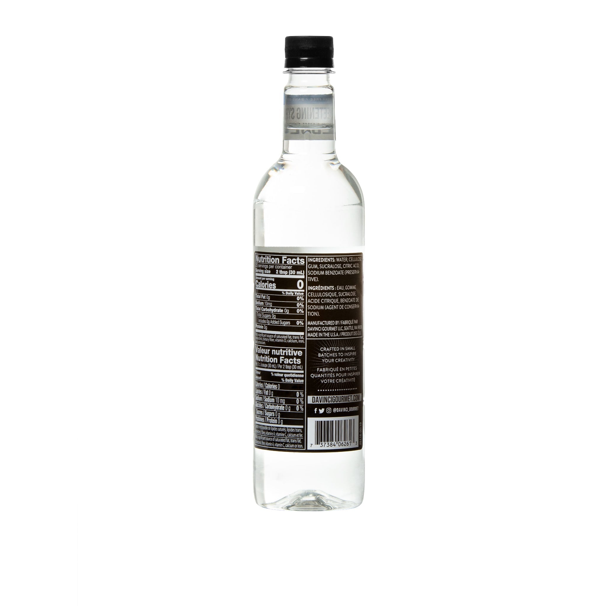 DaVinci Gourmet Sugar-Free Sweetener Syrup