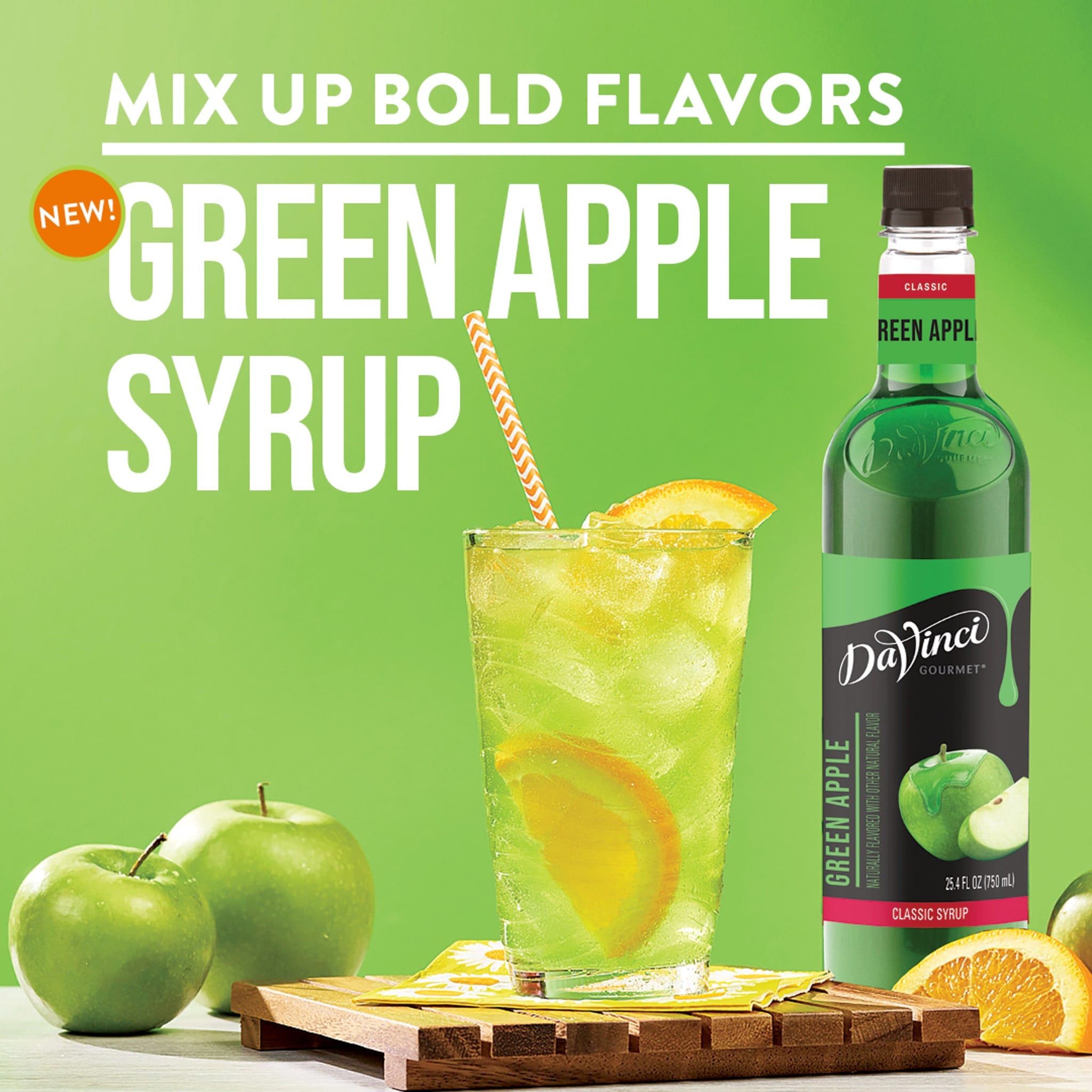 DaVinci Gourmet Green Apple Syrup