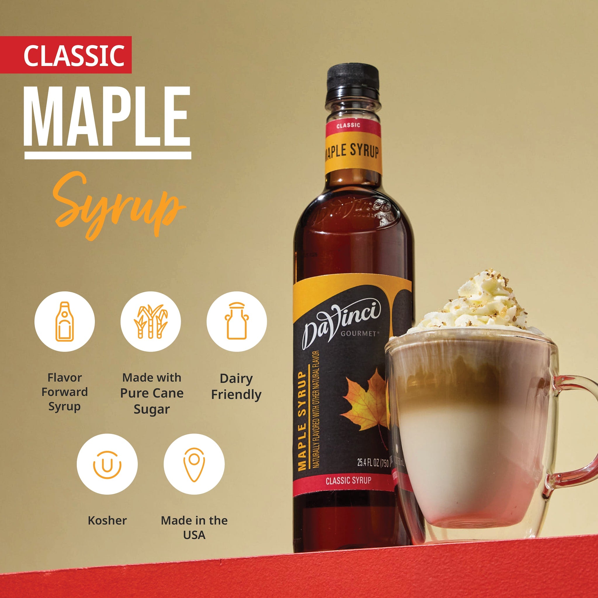 DaVinci Gourmet Maple Syrup