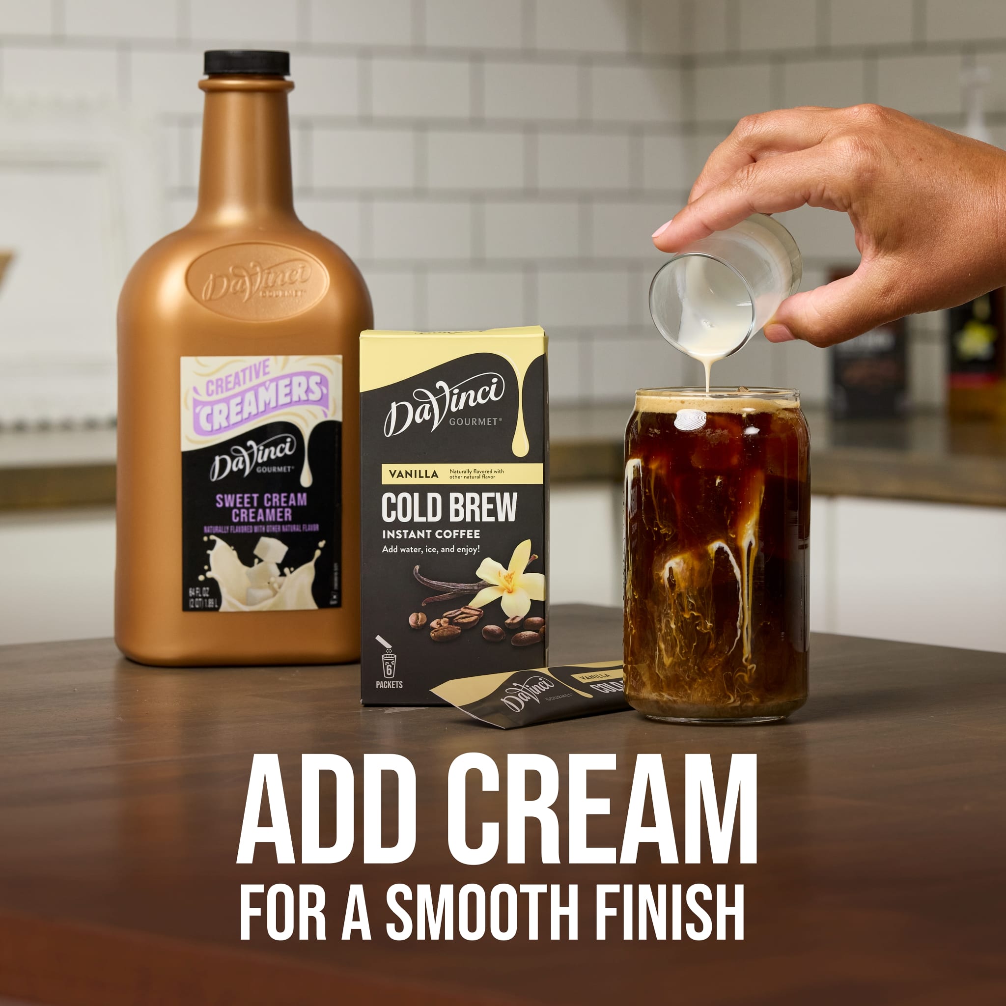 DaVinci Gourmet Slightly Sweet Cold Brew Stick Pack