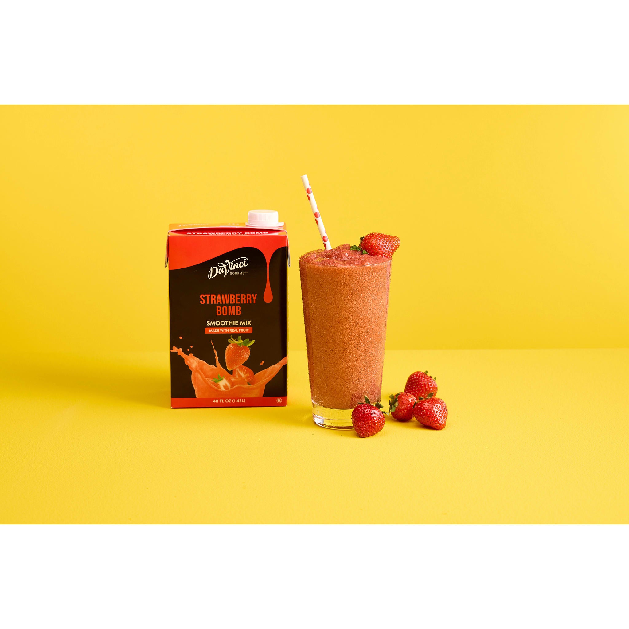 DaVinci Gourmet Strawberry Bomb Smoothie