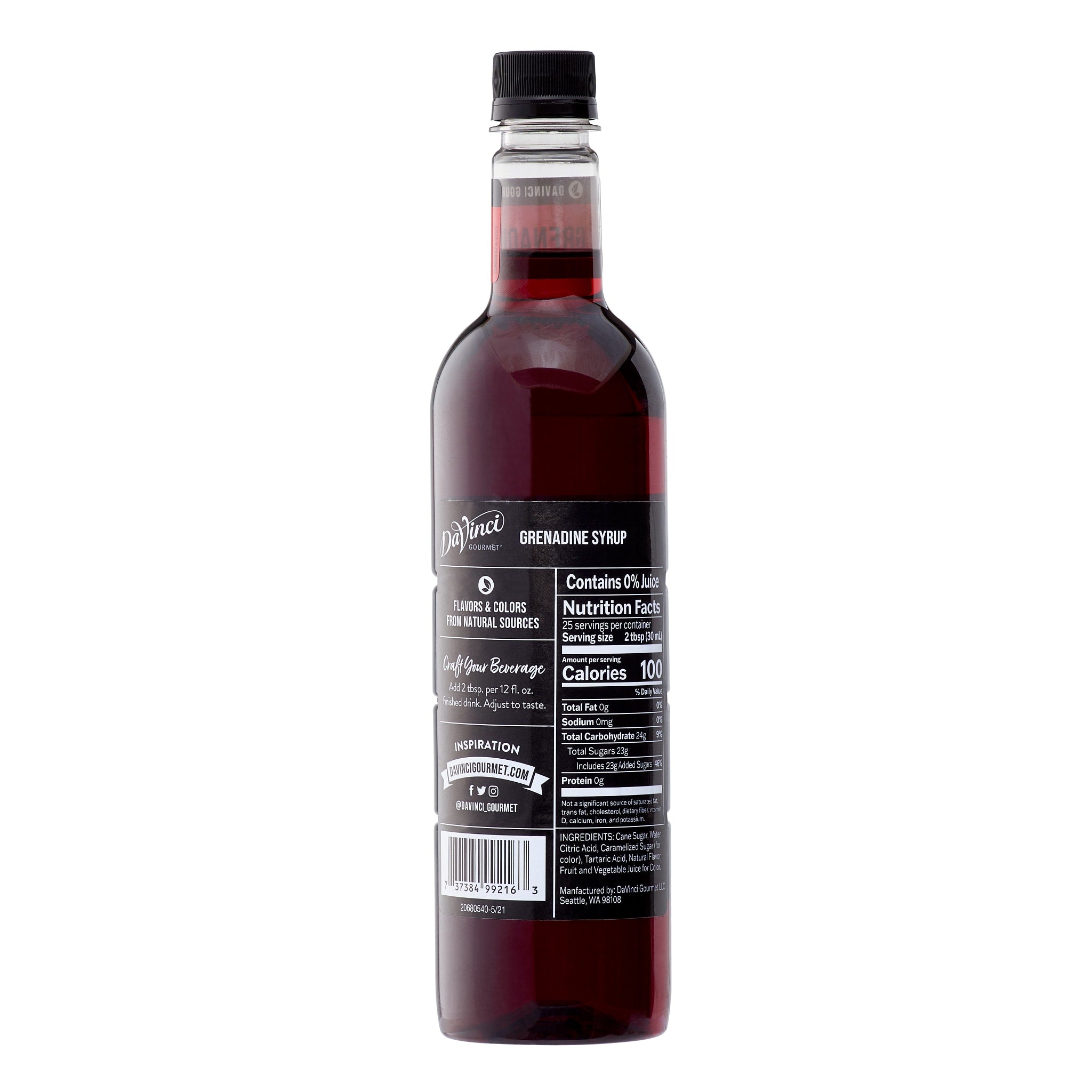 DaVinci Gourmet Grenadine Syrup