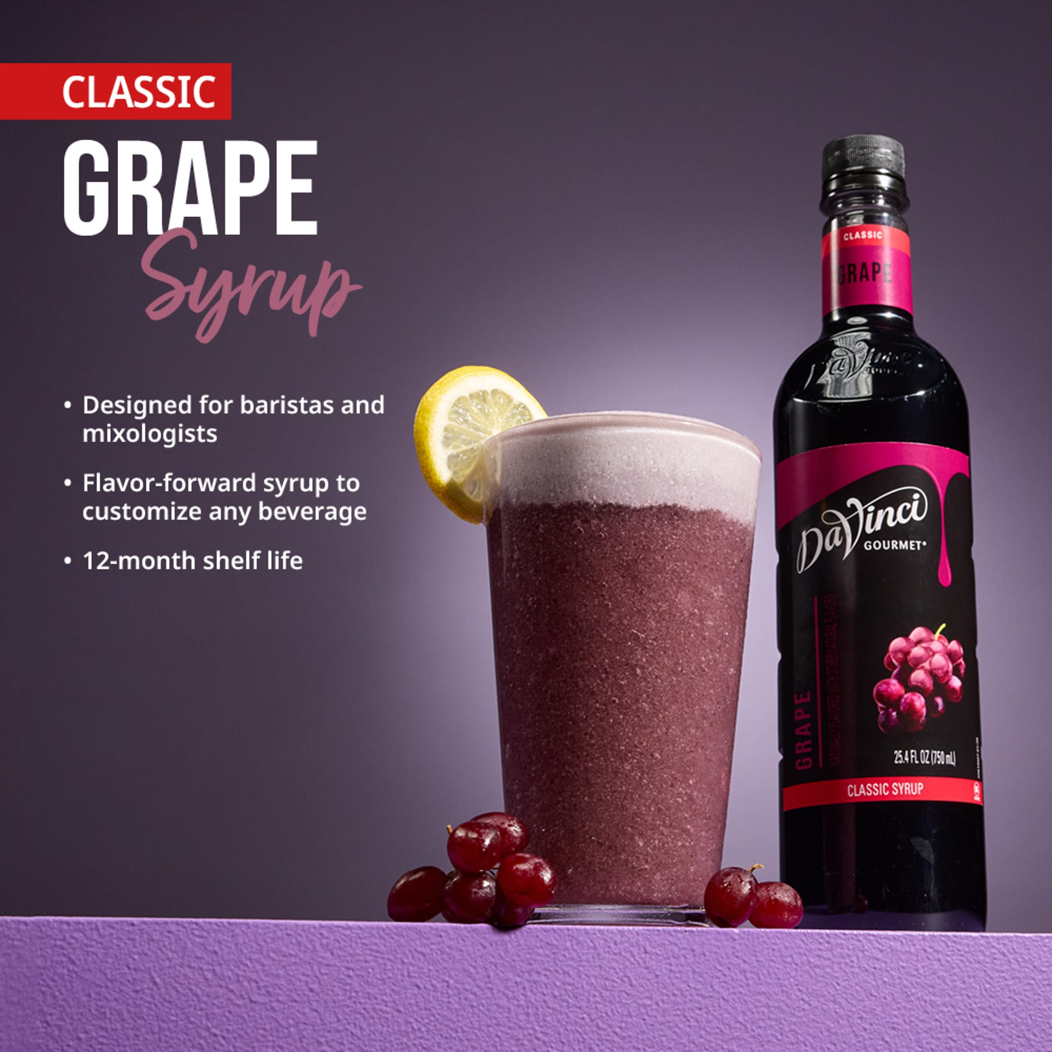 DaVinci Gourmet Grape Syrup
