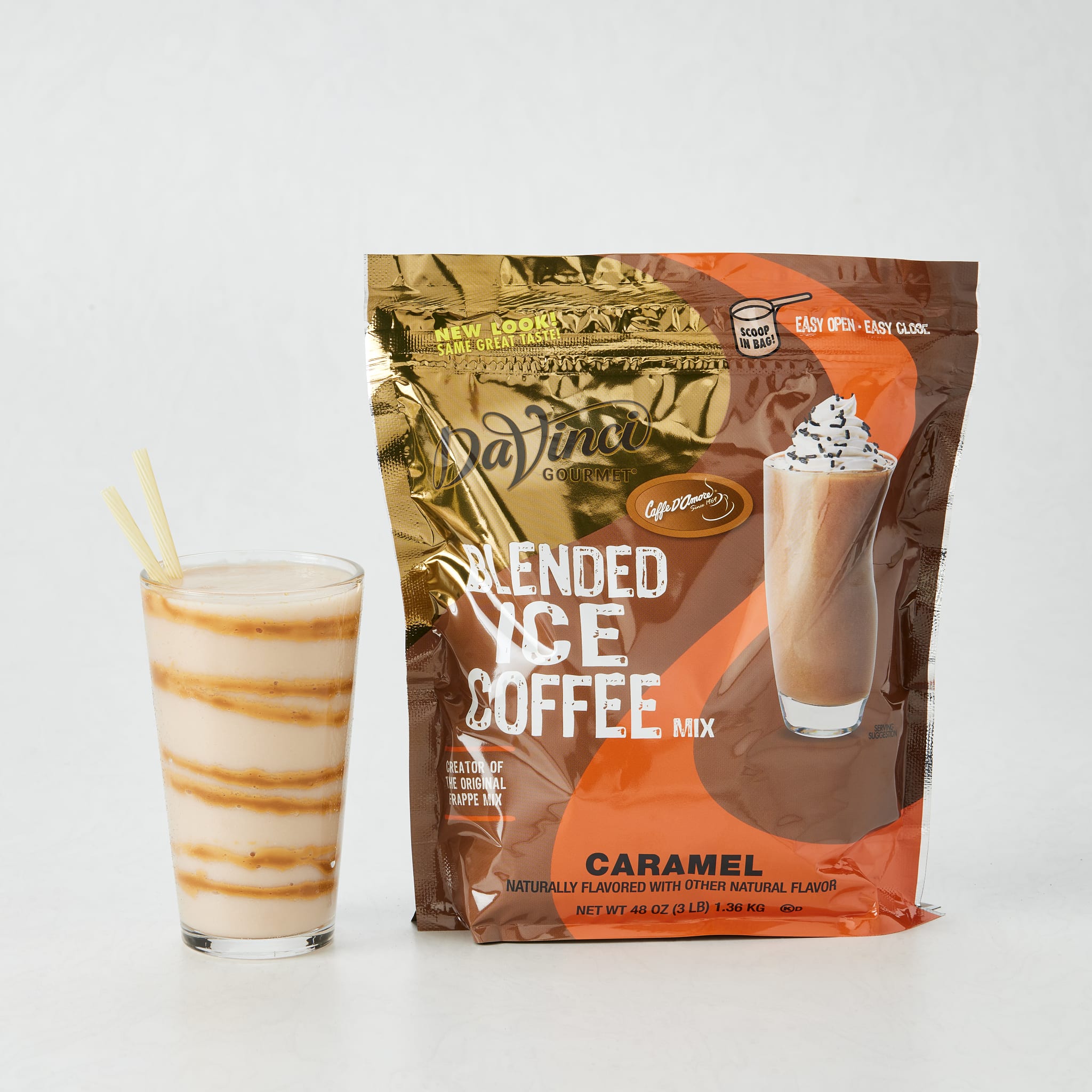 DaVinci Gourmet Caramel Blended Iced Coffee Mix