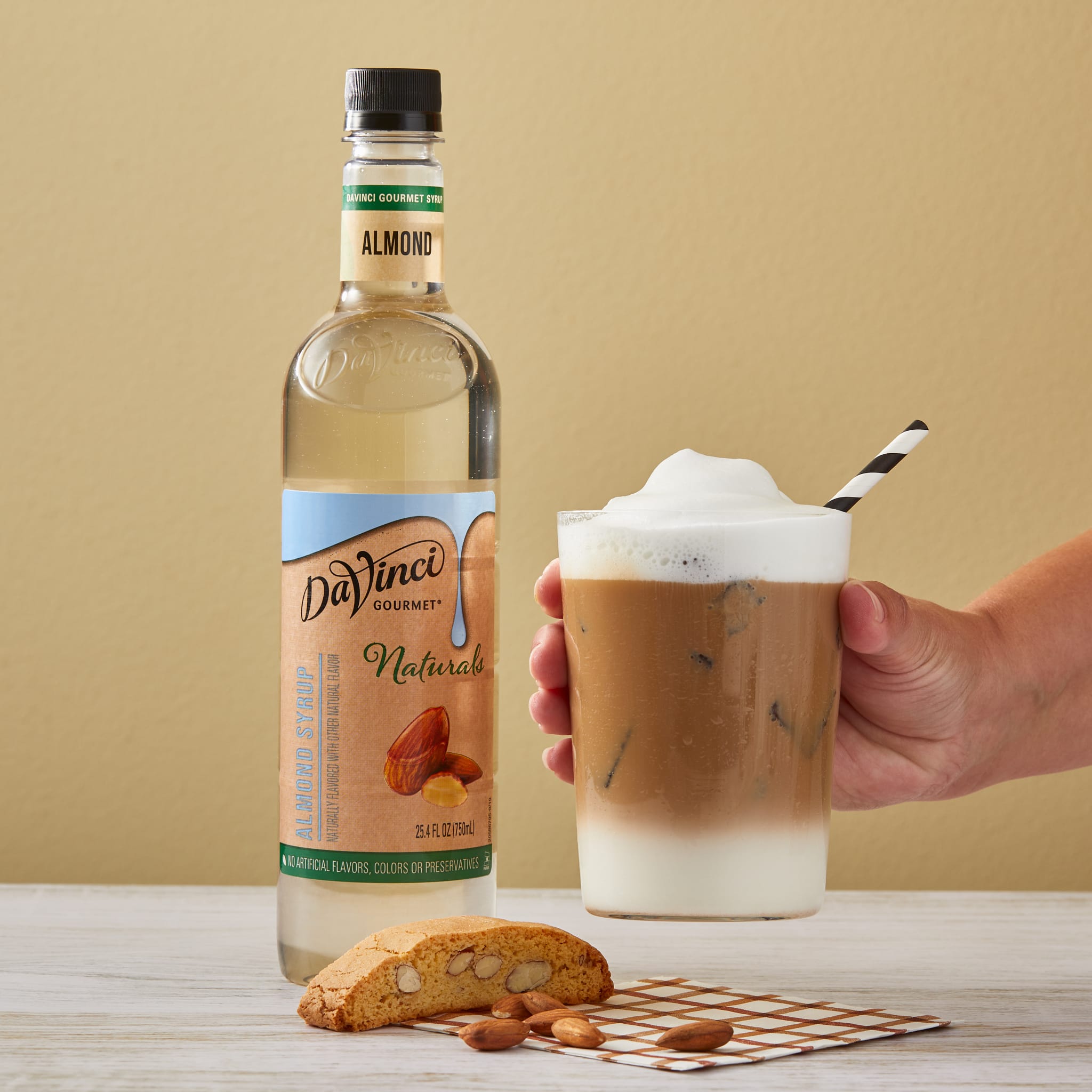 DaVinci Gourmet Naturals Almond Syrup