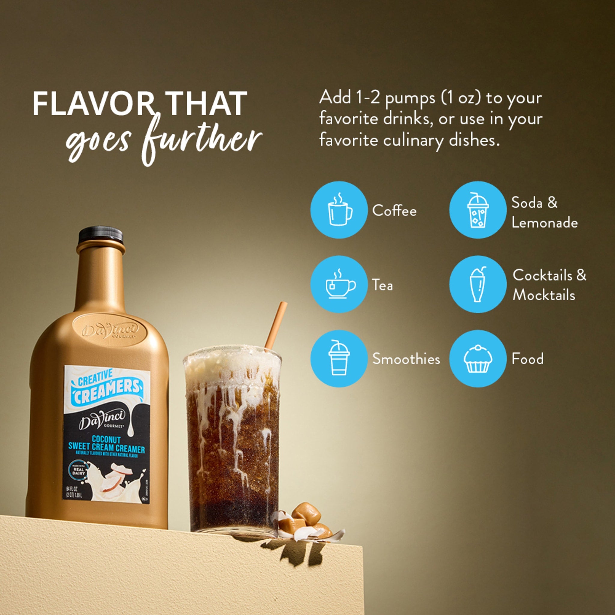 DaVinci Gourmet Coconut Sweet Cream Creamer