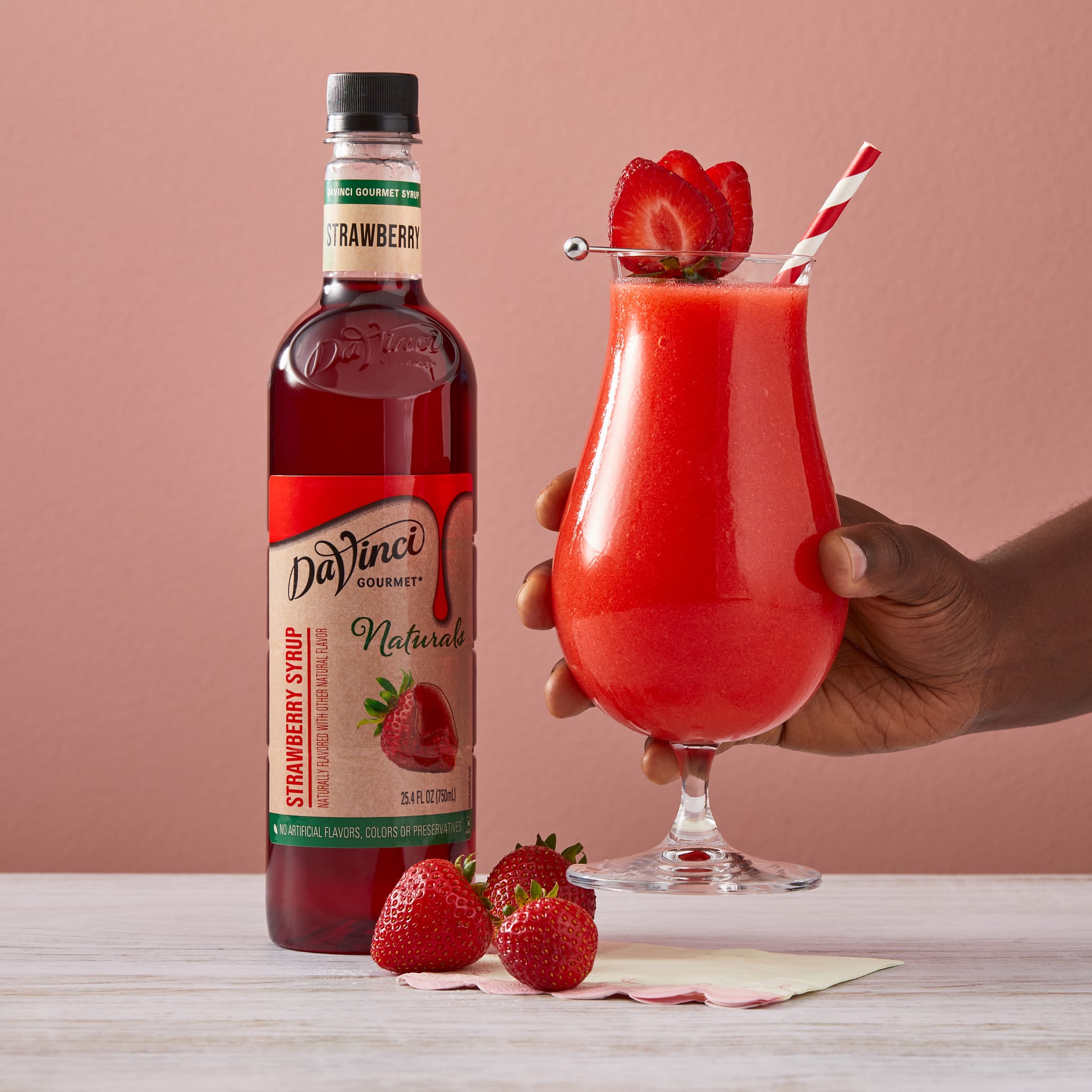 DaVinci Gourmet Naturals Strawberry Syrup
