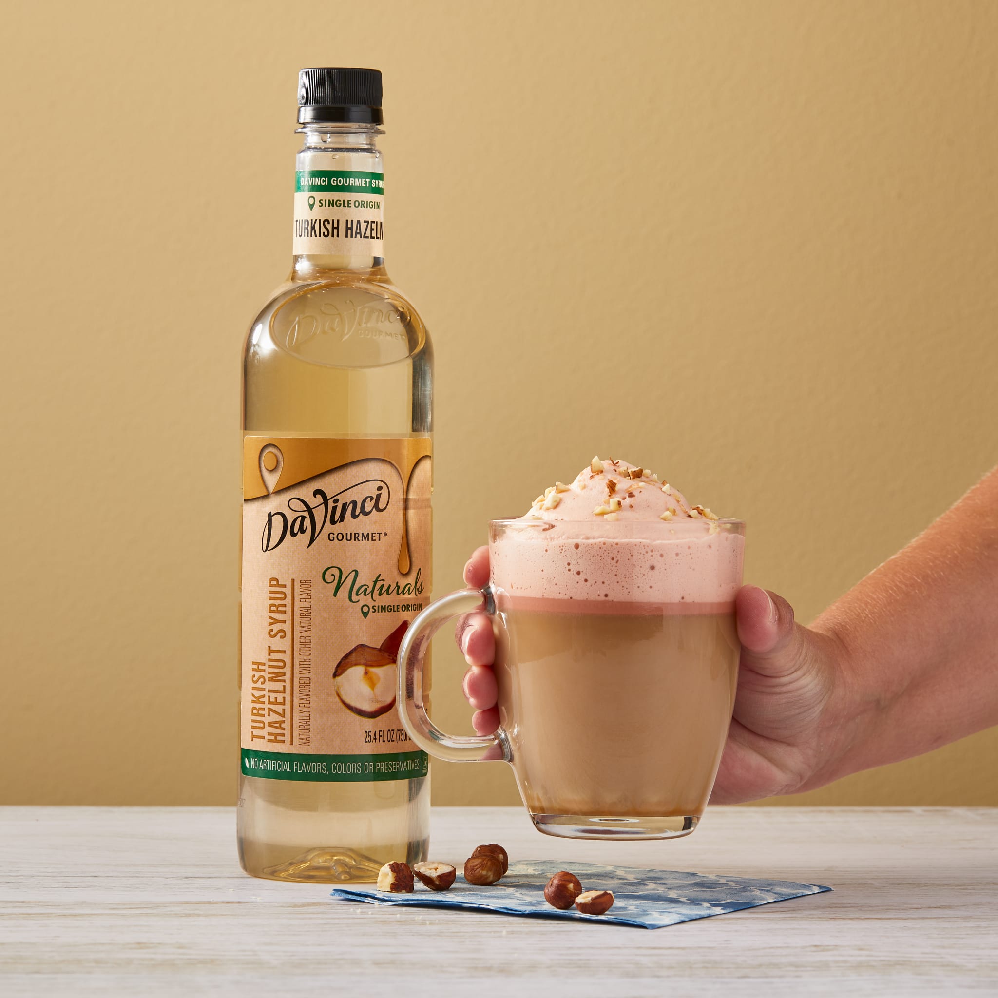 DaVinci Gourmet Naturals Turkish Hazelnut Syrup