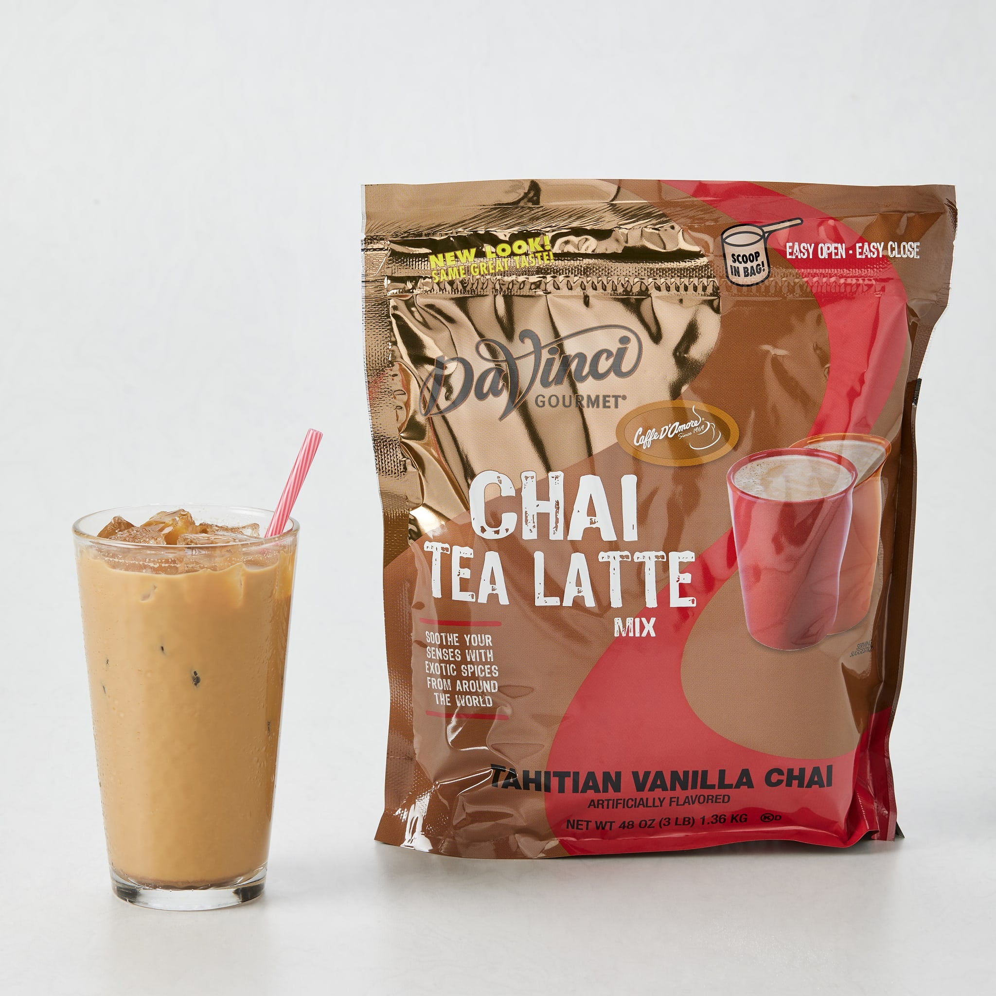 ⁂Chaichai⁂ DaVinci Gourmet Tahitian Vanilla Chai Blended Beverage Mix