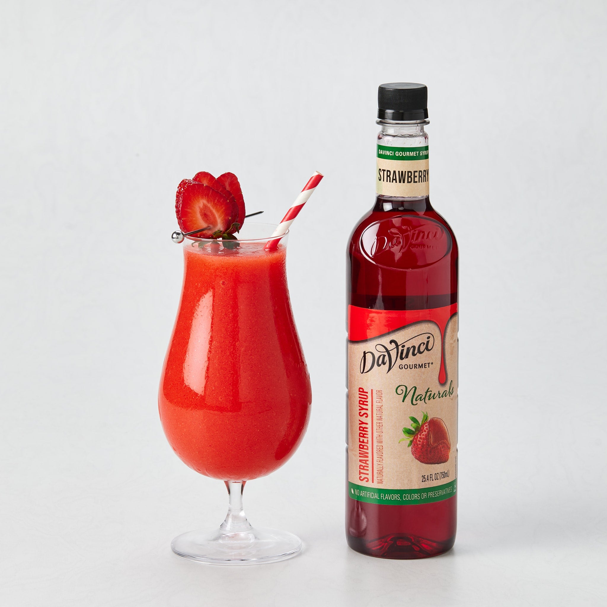 DaVinci Gourmet Naturals Strawberry Syrup
