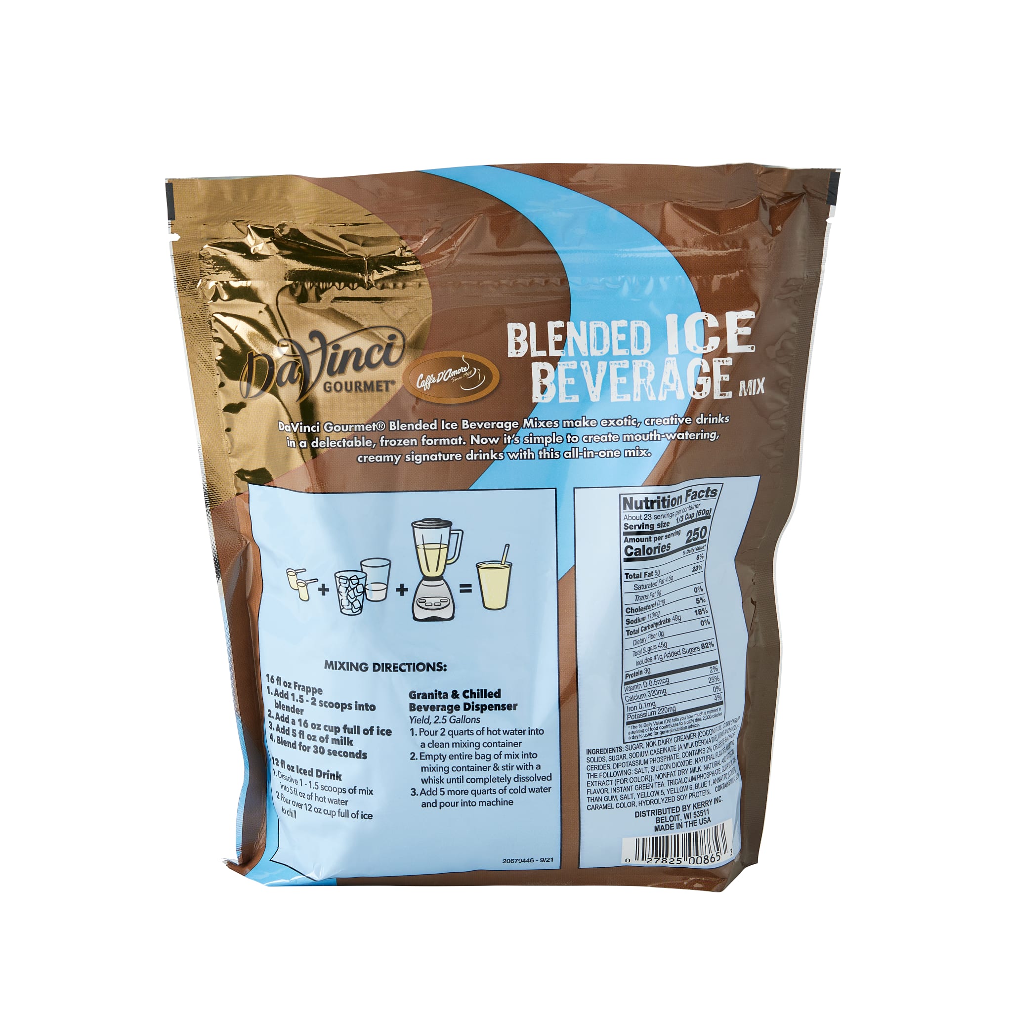 DaVinci Gourmet Matcha Green Tea Ice Blended Smoothie Mix