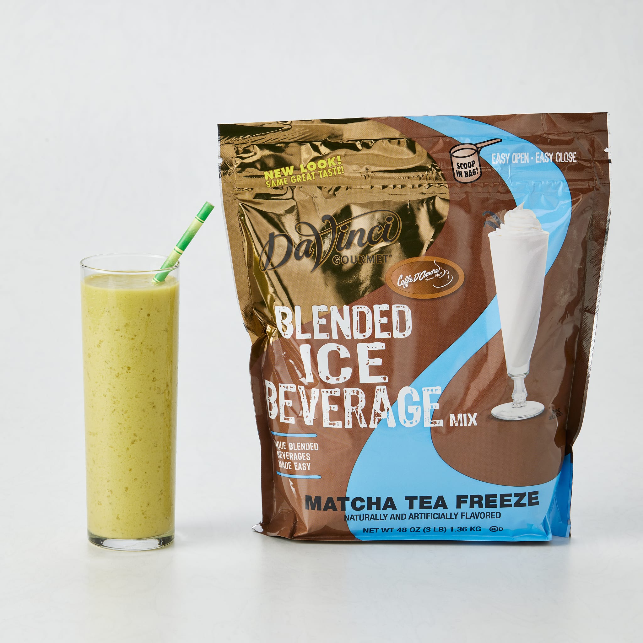 DaVinci Gourmet Matcha Green Tea Ice Blended Smoothie Mix