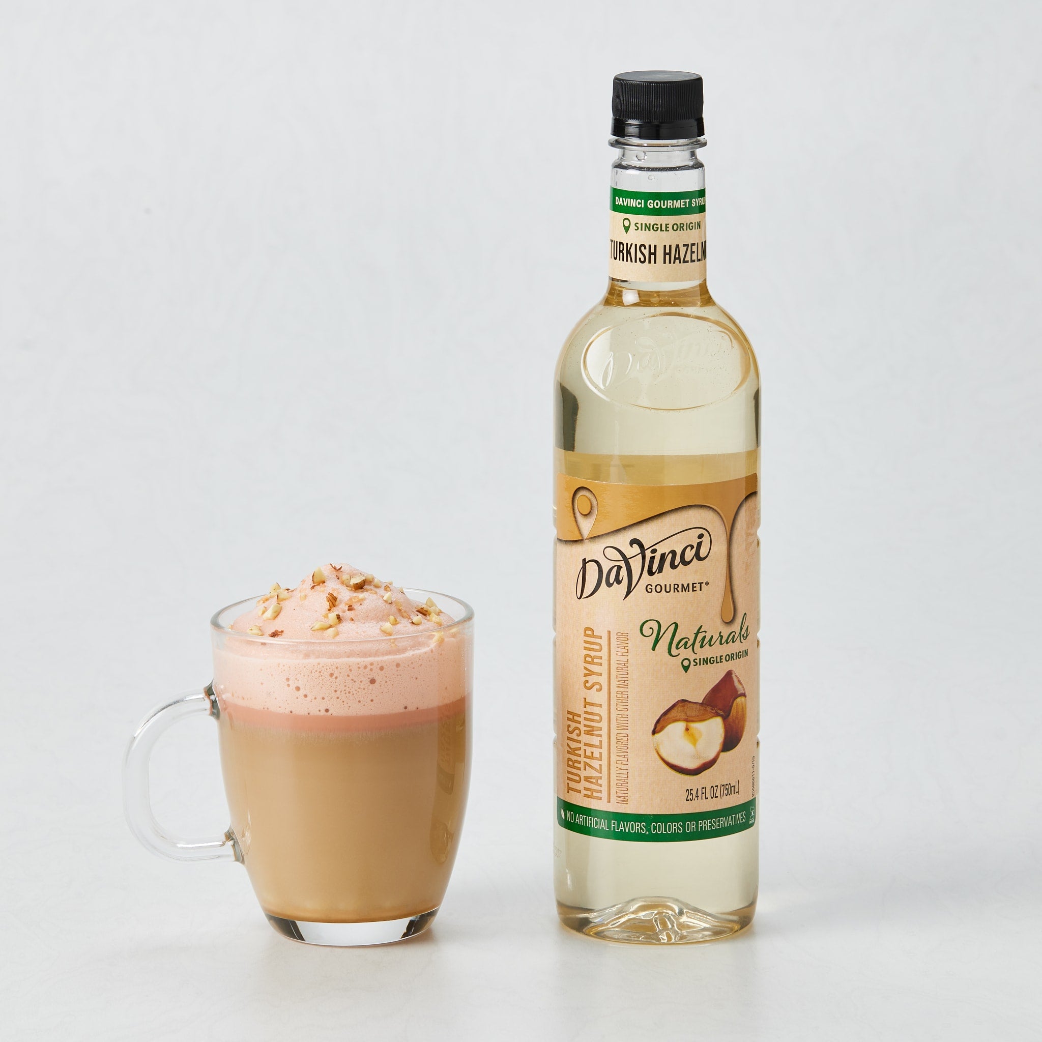 DaVinci Gourmet Naturals Turkish Hazelnut Syrup