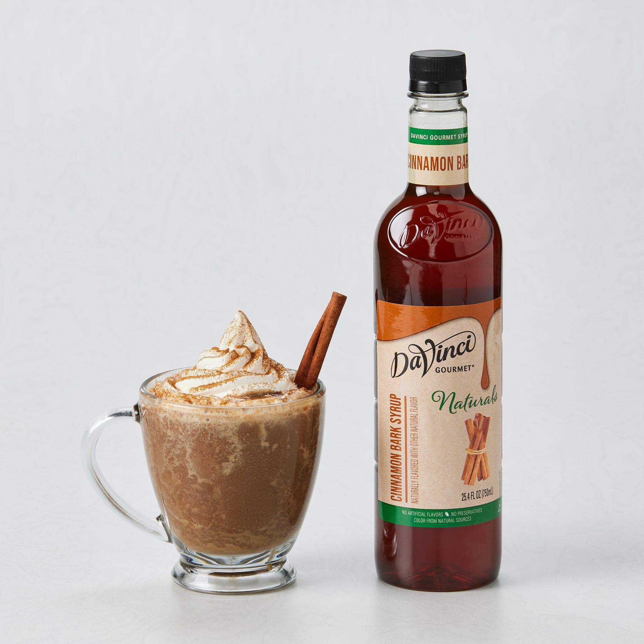 DaVinci Gourmet Naturals Cinnamon Bark Syrup DaVinci Gourmet Naturals Cinnamon Bark Syrup
