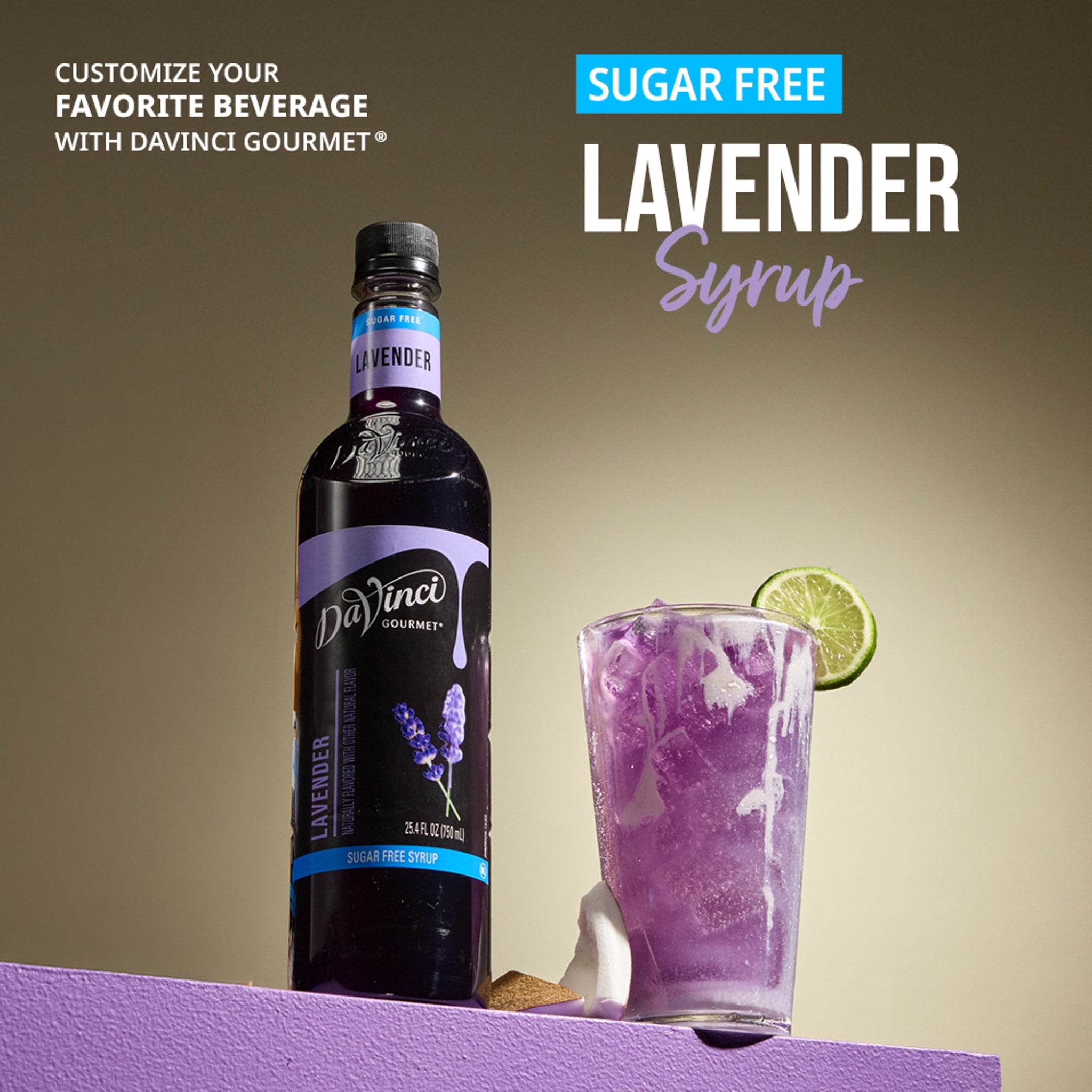DaVinci Gourmet Sugar-Free Lavender Syrup